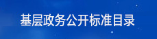 基层政务公开事项标准目录